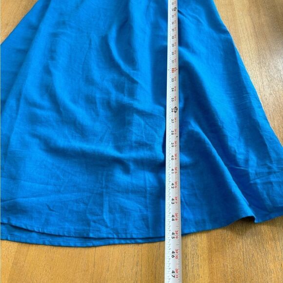 FARM Rio Azure Off-Shoulder Midi Dress - Picture 7 of 11